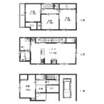 南寺方東通：新築住宅３階建 画像1